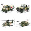 Educational Simulation Tank Model Car Helicopter Model Toy Pull Back Cars Alloy Metal Truck Armored Vehicle Toy Boys Gift