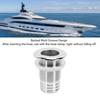 Barbed Design Marine Drain Outlet Standard Length Water Drain Fitting Thru Hull Fitting  For Yacht