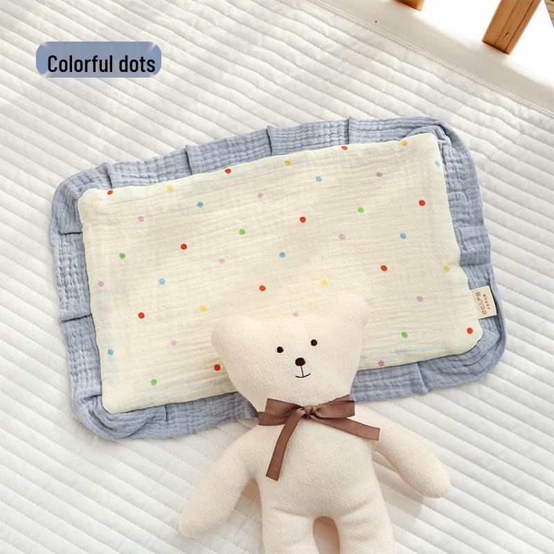 A-Grade Pure Cotton Cloud Pillow for Newborns - Soft & Comforting for All Seasons