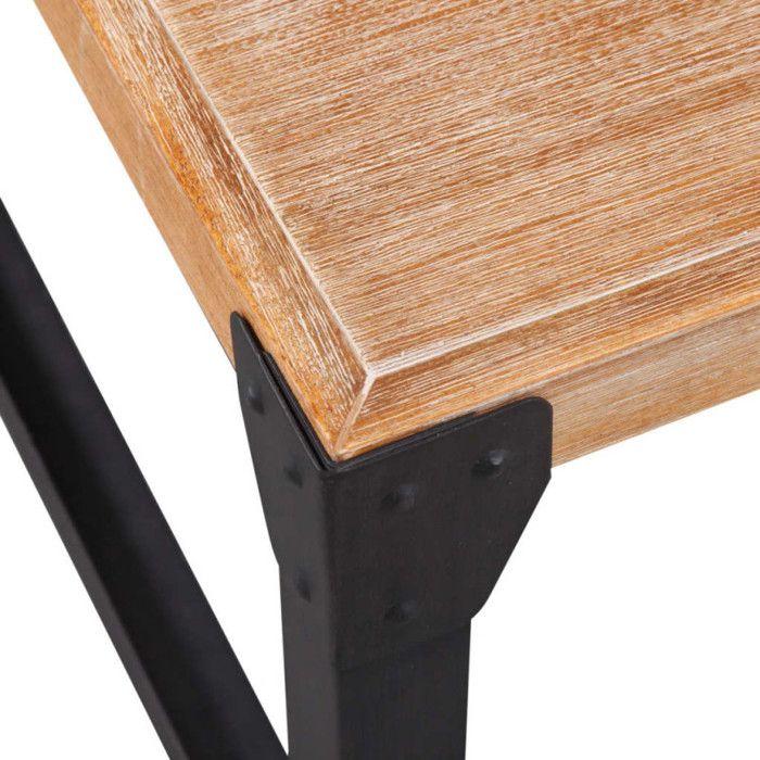VidaXL Table basse Bois d'acacia massif 100 x 60 x 45 cm