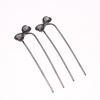 2Pcs Vintage Ancient Style  Flower U-Shaped Hairpin Temperament Bow Hair Sticks Fairy Retro Hair Accessories Girl Gifts