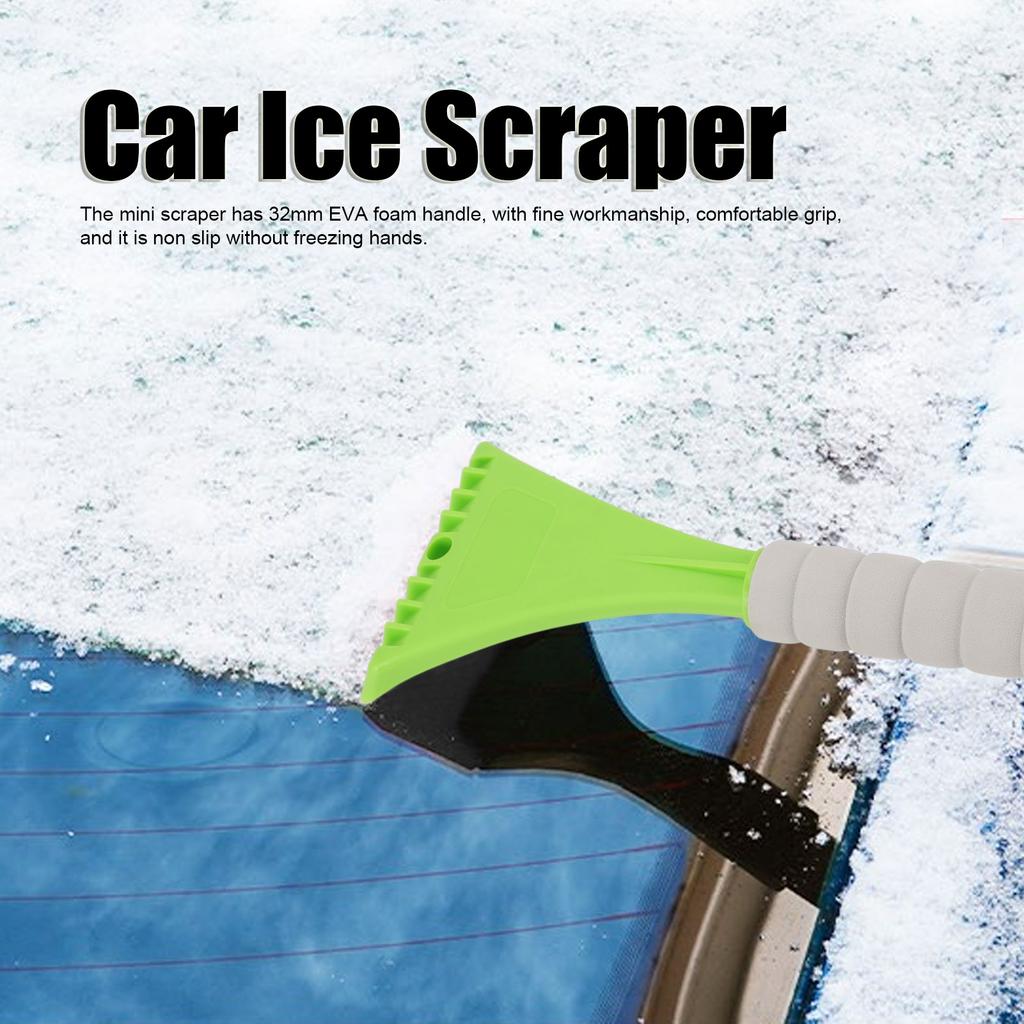 Car Scraper PP With EVA Foam Handle Car Window Snow Remover for Winter