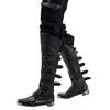 Coprigambe Steampunk Punk Medievali Copristivali da Pirata Costumi Rinascimentali