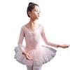Mädchen Langarm Tanzbekleidung für Frühling & Herbst – Kleinkind Ballettrock & Chinesisches Tanz-Trainingsoutfit