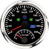 New 85mm Digital Car Truck Boat GPS Speedometer Gauge 0-200KM/H 0-120kmh Speed Meter Tachometer 8000RPM for Car Boat ATV