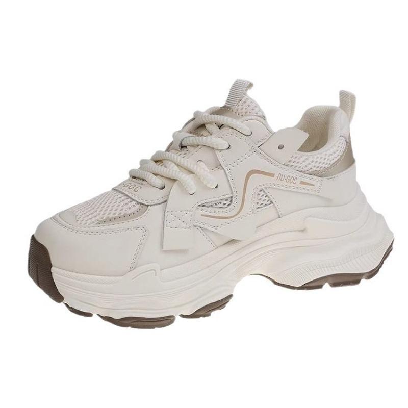 Dad shoes women's new spring and autumn models versatile thick-soled heightening casual women's shoes lightweight sports shoes