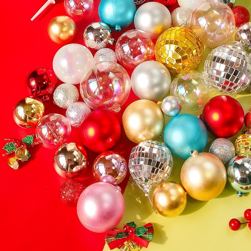 Valentine's Day & Birthday Cake Topper: Gold, Silver, and Colorful Transparent Wishing Balls Decoration