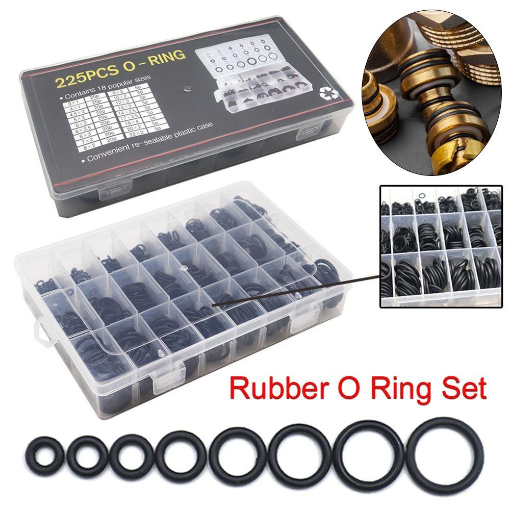 Wide Use Nitrile Rubber With Plactic Box Elastic Band Washer Seals O Ring Sealing Gaskets