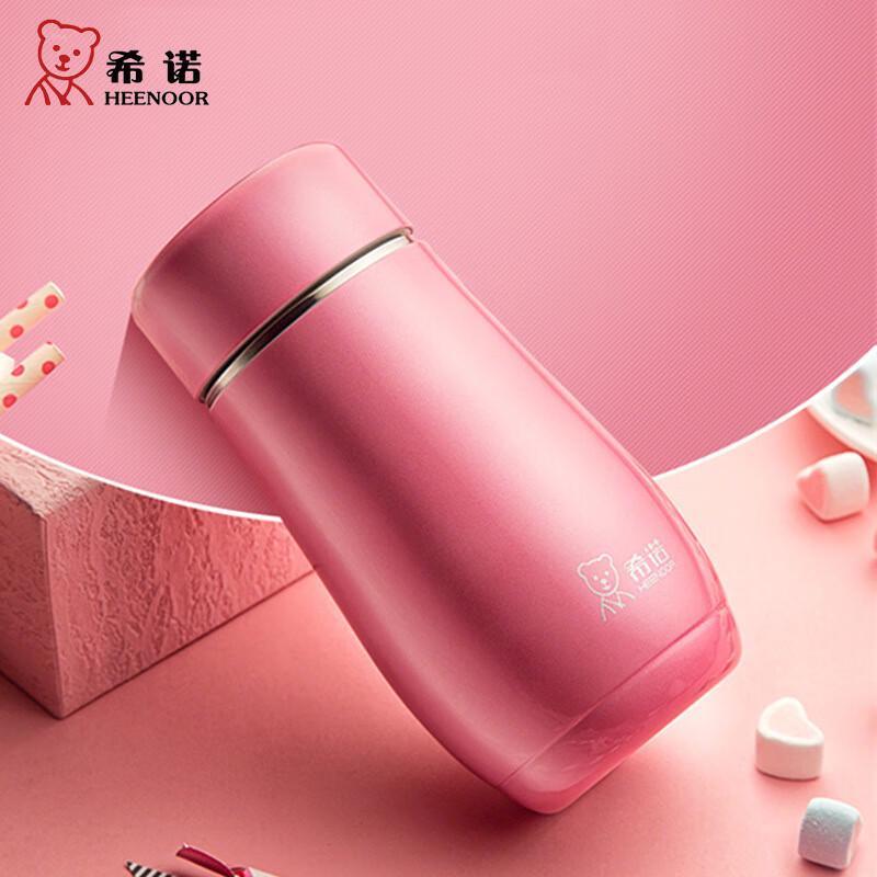 XINO Cute Portable Glass Water Bottle