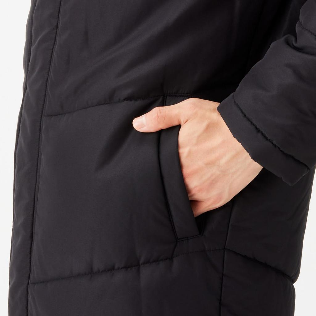 Bench Coat Soccer Cold Protection BK [New Balance] Men's (AMJ45403) (Black)