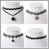 Korean Harajuku Velvet Ribbon Choker Necklace - Women's Fashion Clavicle Chain