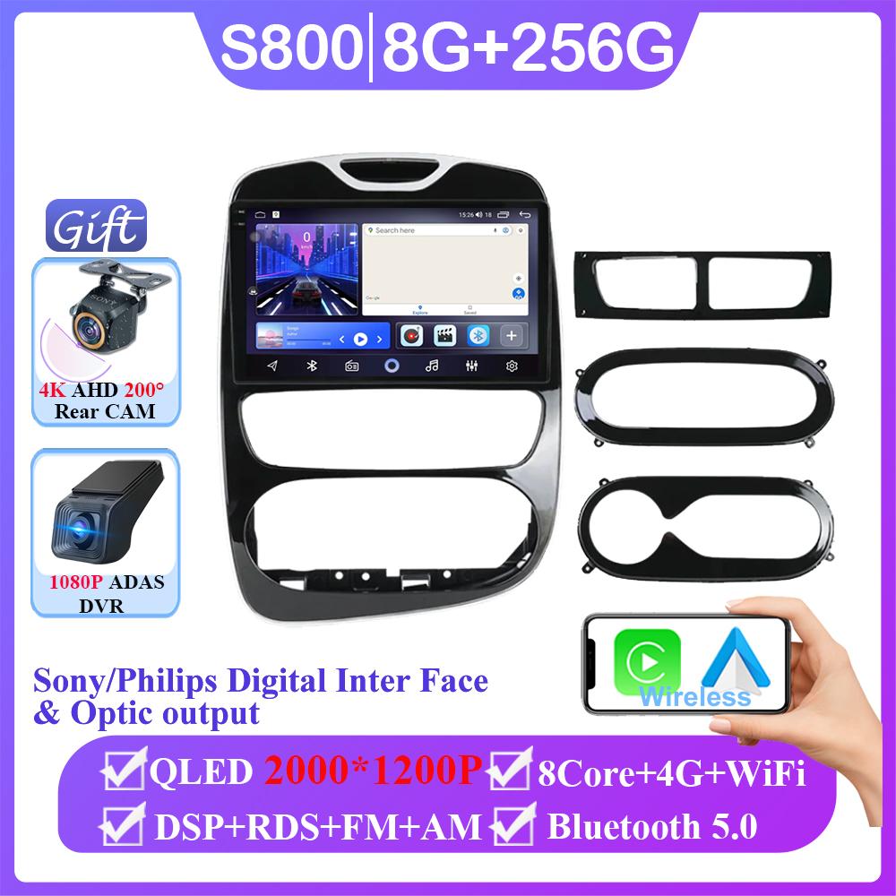 Android Auto For RENAULT Clio 4 BH98 KH98 2012 - 2019 Carplay Autoradio Car Radio Multimedia Video Player Stereo CPU Accessories