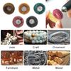 10pcs Buffing Polishing Wheel Rust Remover Fiber Grinding Head  Grinding Machine Accessories