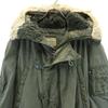 US AIR FORCE 80s DLA Vintage N-3B Flight jacket M Military Jacket Hood Men's Used