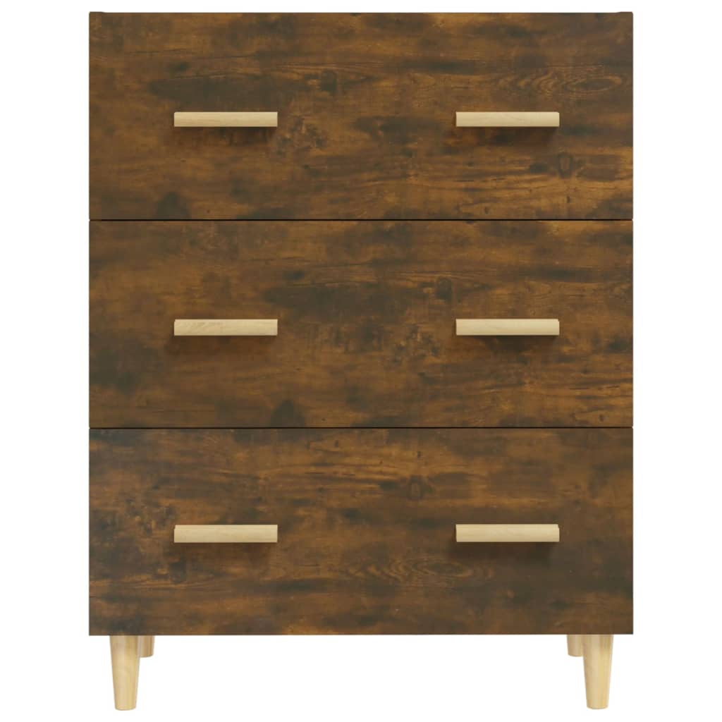 Sideboard Smoked Oak 70x34x90 cm Particleboard