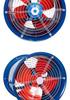 High-Power Axial Flow Barrel Exhaust Fan for Industrial & Commercial Use