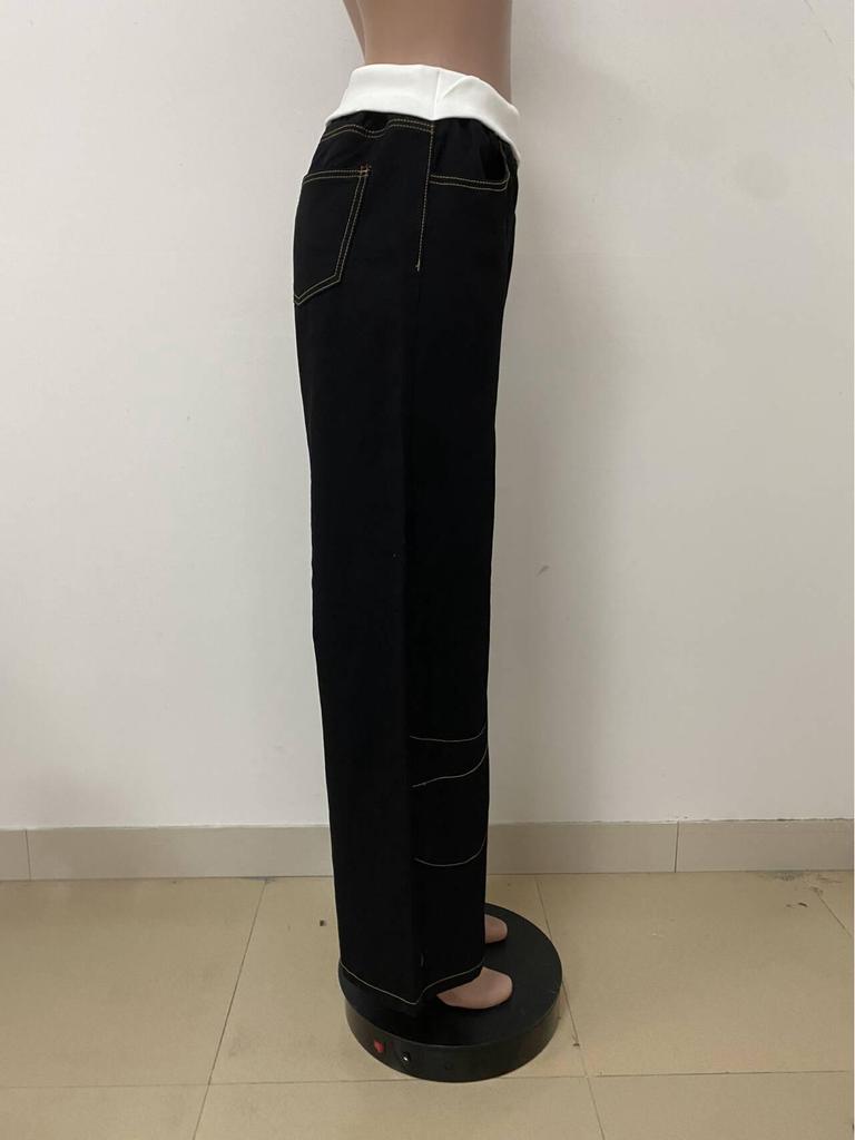 Vintage Faded Denim Loose Straight-Leg Ripped Jeans for Women - European & American Street Retro Style
