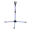 Folding Recurve Bow Stand Holder Archery Straight Bow Stander for Hunting Outdoor SportsBlue