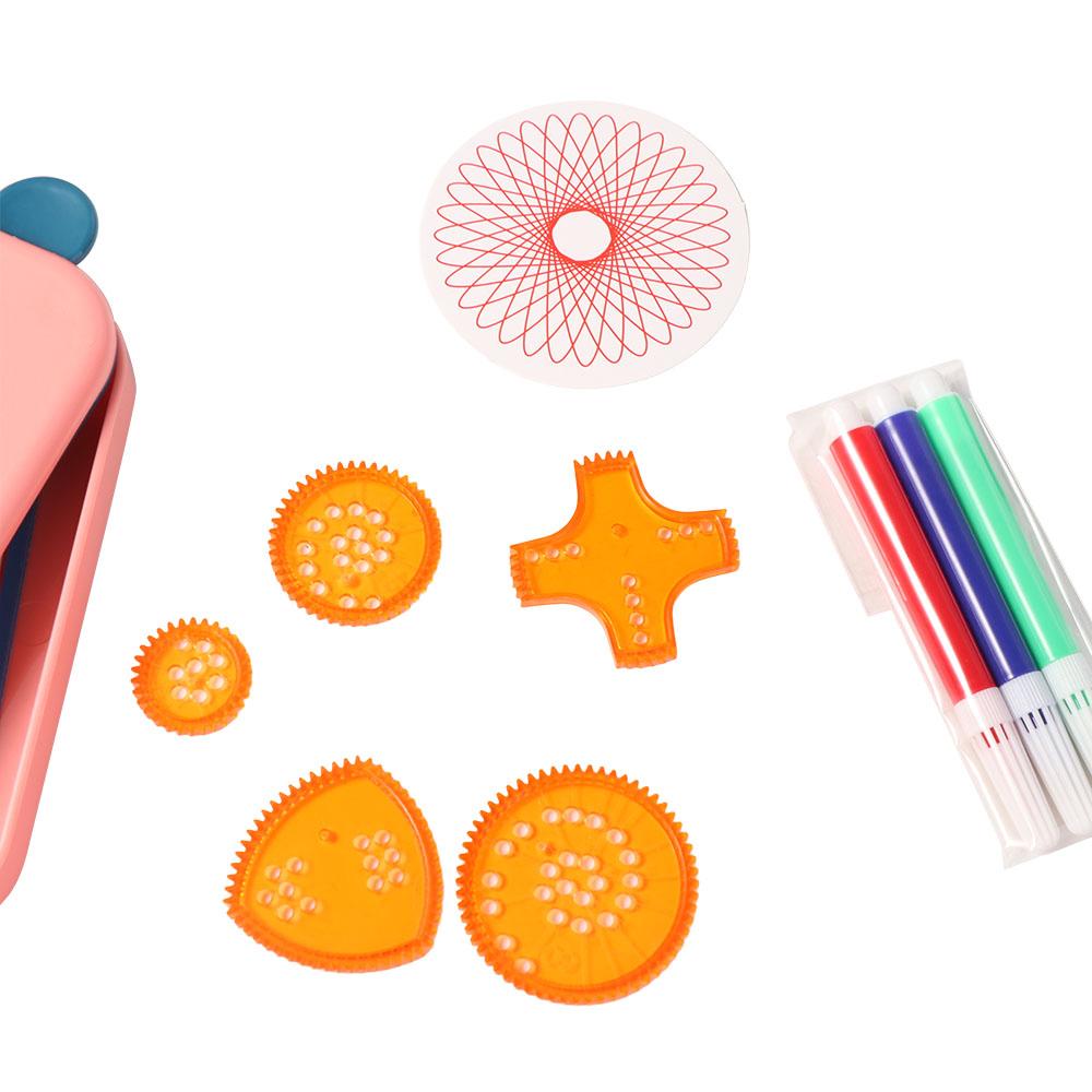 Multifunctional Drawing Art Spirograph Set Geometric Ruler Drafting Tools  Primary School