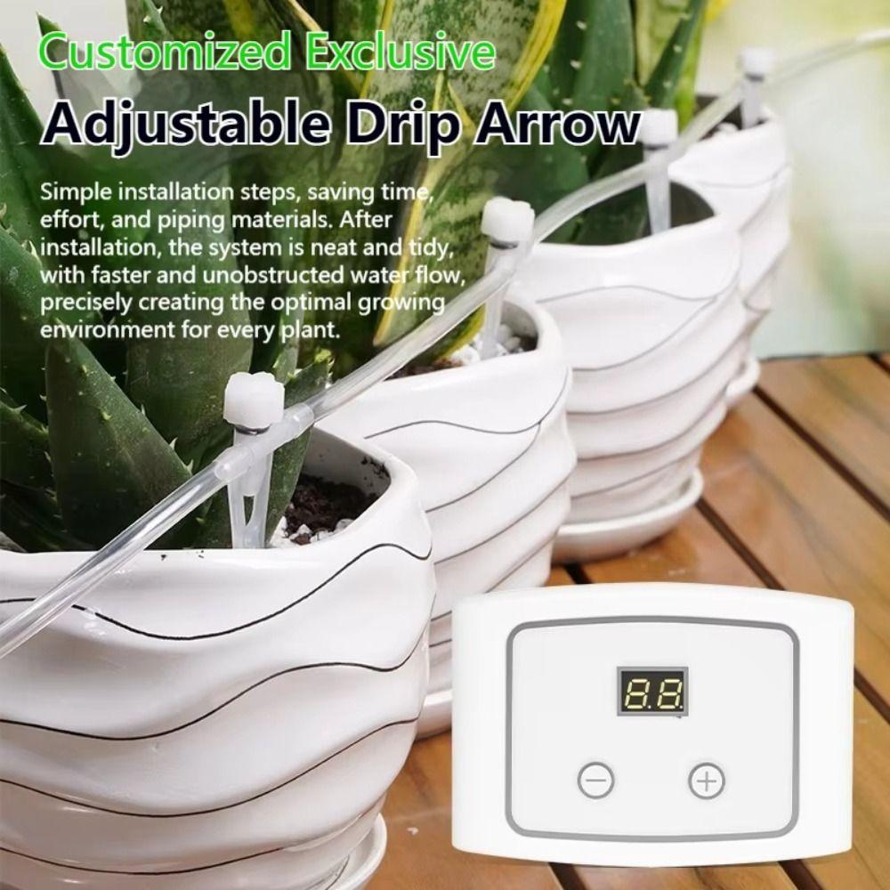 3 Protection Functions Smart Plant Waterer Humidity Sensing Automatic Watering System Home Garden