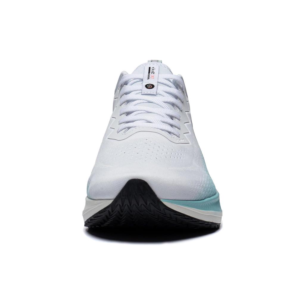 Li Ning Red Hare 6 Rutschfest Abriebfest Niedrig geschnitten Laufschuhe Herren Weiß Blau ARMT015-5