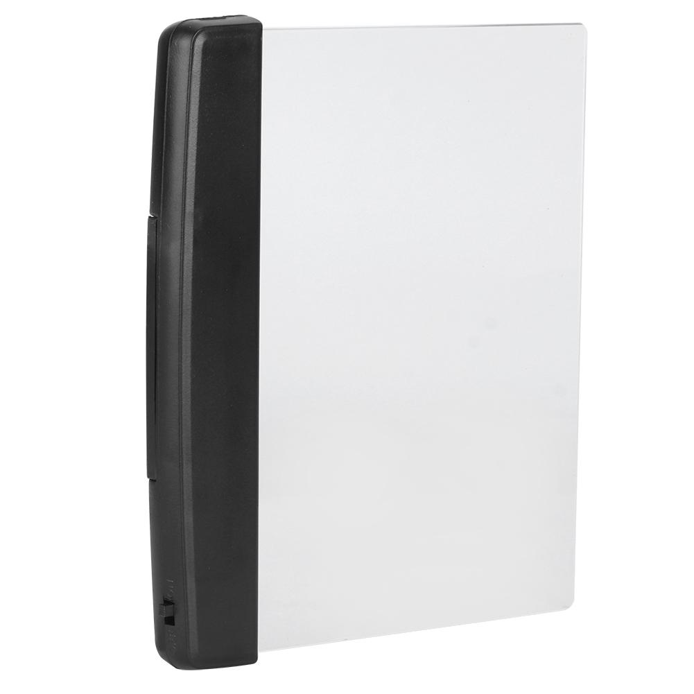 LED Flat Plate Book Light Reading Night Light Portable Eye Protection LED Lamp for Home Bedroom
