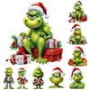 Fun Christmas Cartoon Decoration Acrylic Ornament Ideal For Car Home And