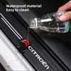 Car Door Sill Threshold Anti Scratch Protector Stickers For Citroen C8 DS3 C6 C3 Vts C4 Saxo C4L C5 C2 Xsara C3-XR Picasso SEGA ahq256