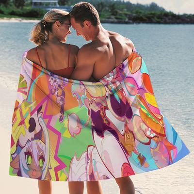 Spiel Genshin Impact Varesa Handtuch Schnelltrocknende Strandhandtücher Sind Geeignet Für Schwimmbäder Camping Yoga Und Das Fitnessstudio