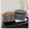 2026 New Leopard Print Cosmetic Bag Large Capacity Cosmetic Storage Bag Portable Toilet Bag