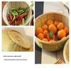 Handmade Bamboo Fruit Basket Set