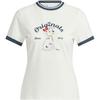 Originals X Disney Dalmatian Ringer T-Shirt Women Tops KG6696