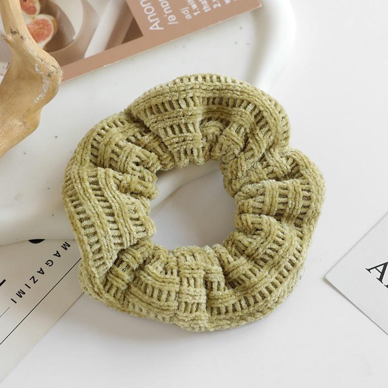 New Plush Large Scrunchies Rubber Bands Women Fashion Cute Hair Bands Headdress Korean Girl Hair Accessories Headwear