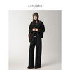 JIUZI Annakou Women's Hooded Knit Cardigan
