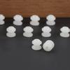 10Pcs Pulley Gear Micro Plastic Wheel White Pulley Wheel Fit Dc Motor Shaft 2Mm Toy Model