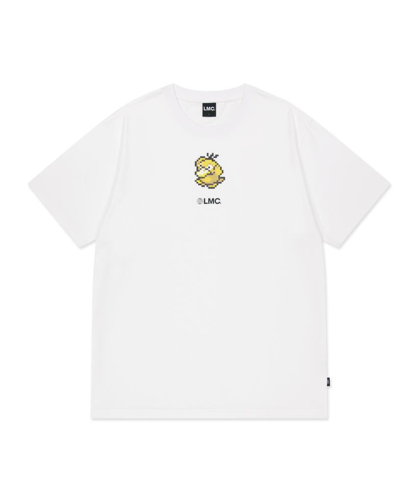 LMC Pokémon Pixel Art Dot Eyes Club Tee White