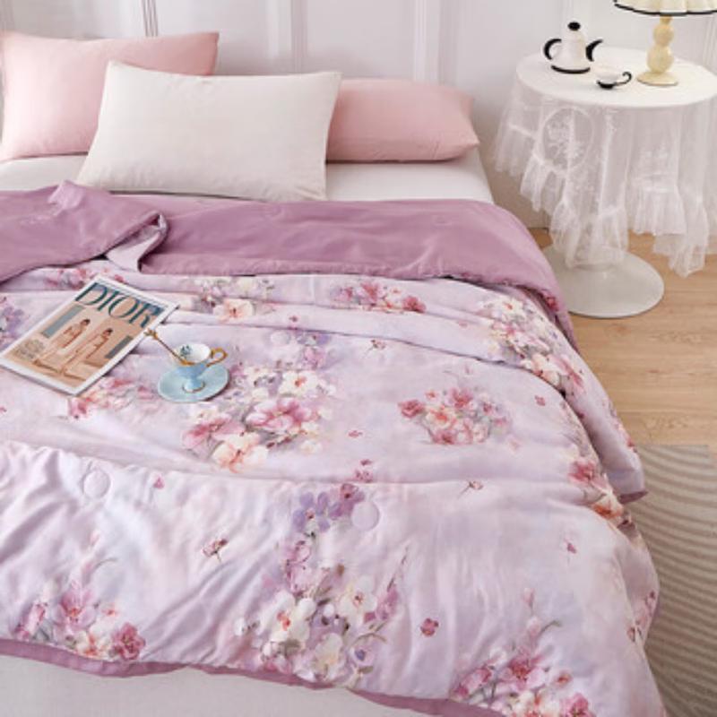 Breathable Tencel Cooling Summer Quilt