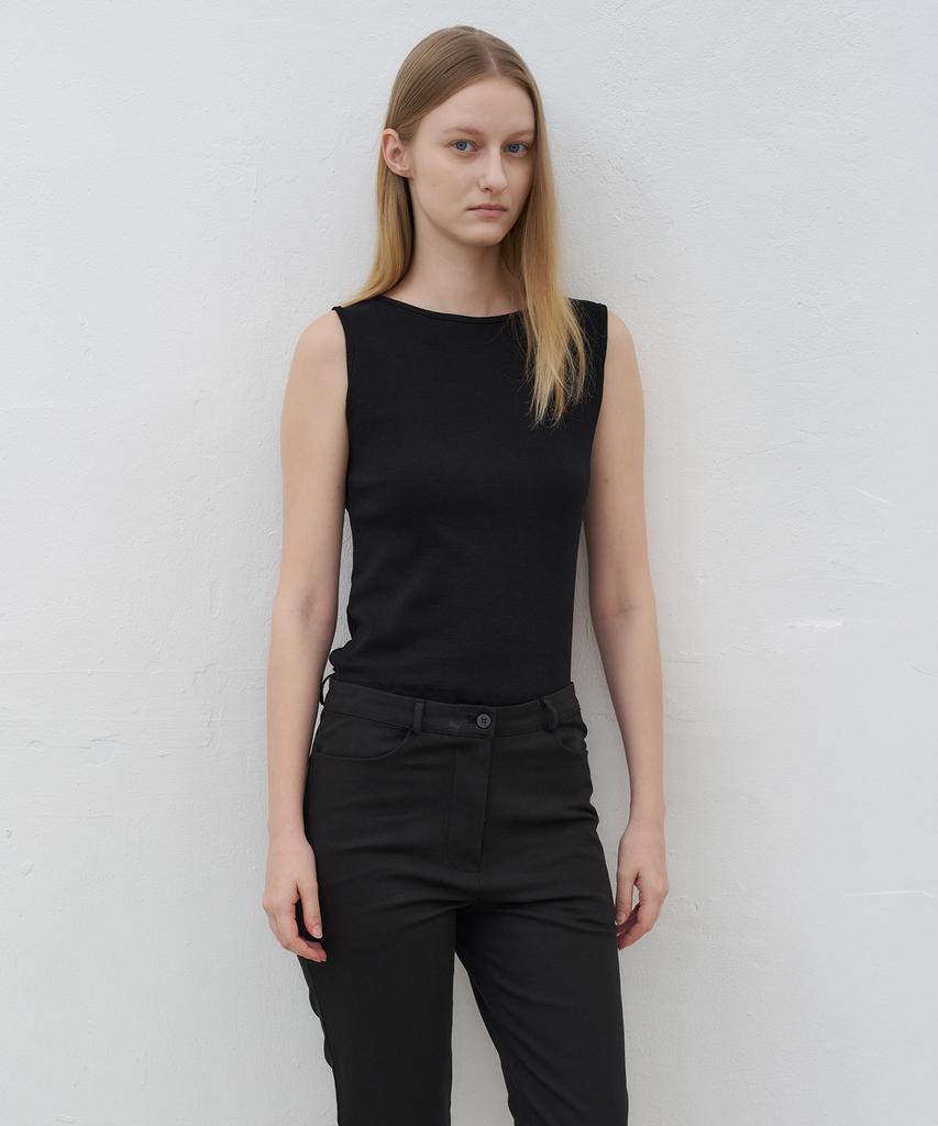 Loteu Slit Capri Pants