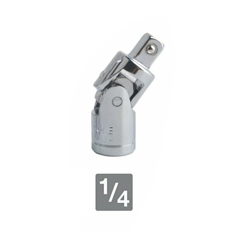 

Chrome Vanadium Steel Swivel Drive Adapter Set 1/4 3/8 and 1/2 inch Drive 1/4（6.3MM）