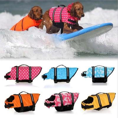Summer Dog Clothes Life Vest Jacket Reflective Puppy Summer Clothes Swimwear Dogs Life Jacket Safety Swimming Suit Dog Supplies