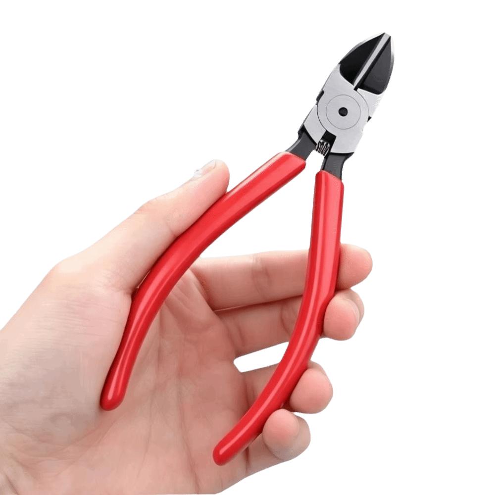Industrial Grade Flat Nose Pliers Anti-Slip Sprue Pliers Professional Sprue Cutters  Jewelry Repair