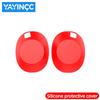 YAYINCC 360° All-round Protection Silicone Protective Case  for Sony WH-1000XM6 Rose Grey headset Skin friendly Washable durable
