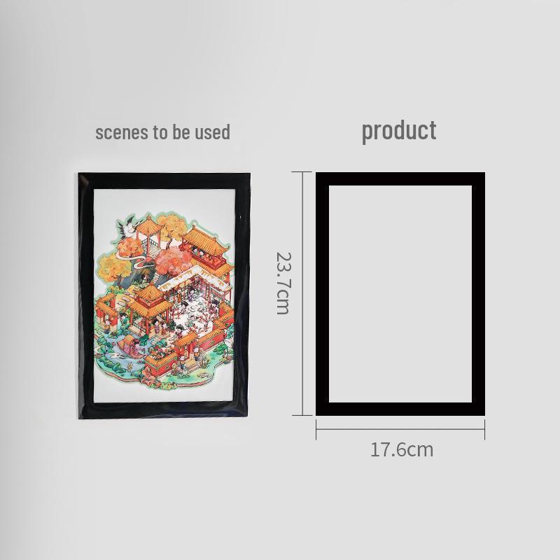 Infeel.Me 2.5D Scenery Stickers - 6th Edition Student Miniature Decoration Stickers
