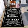 Jack Daniel's Label Carpet Suitable As a Non-slip Mat for the Living Room or Bedroom Sofa