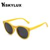Children's Polarized Retro Round Sunglasses - Soft Frame, Anti-UV Protection, Unisex.