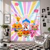 Wall TapestryEl Payaso Plim Plim Art Hanging Cloth Decorative Background Cover for Room Decoration