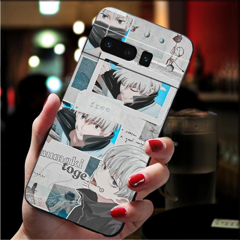 Toge Inumaki Anime Phone Case For Google Pixel 10 9 Pro XL 9A 8 7 6 Pro Pixel 8A 7A 6A Pixel 8 7 6 5