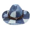 Travel Vacation  Hot Sale Jazz Hat Ethnic Style Fashion Street Shot Felt Hat Western Retro Cowboy Hat