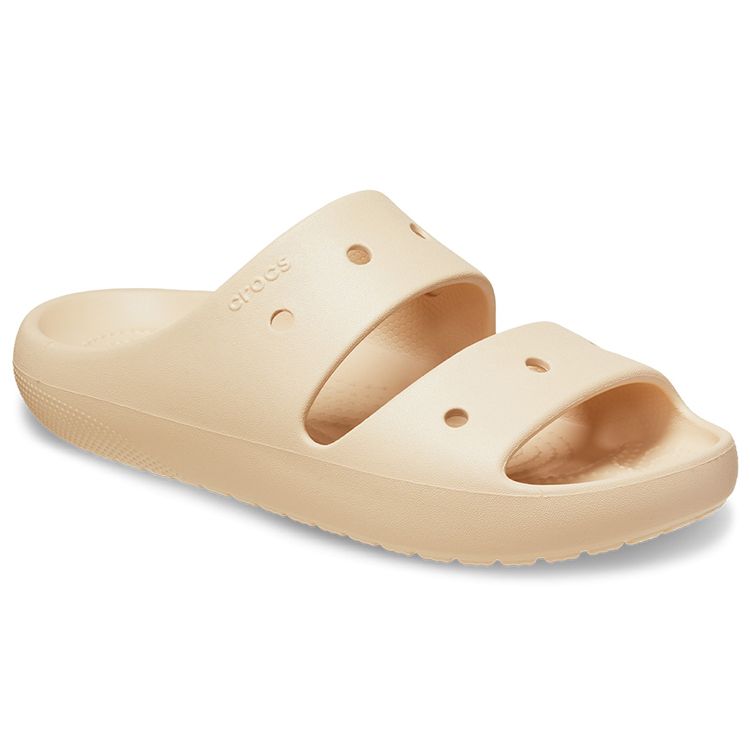 Crocs Classic Slide Sandals Unisex Footwear Warm-Khaki 209403-2DS