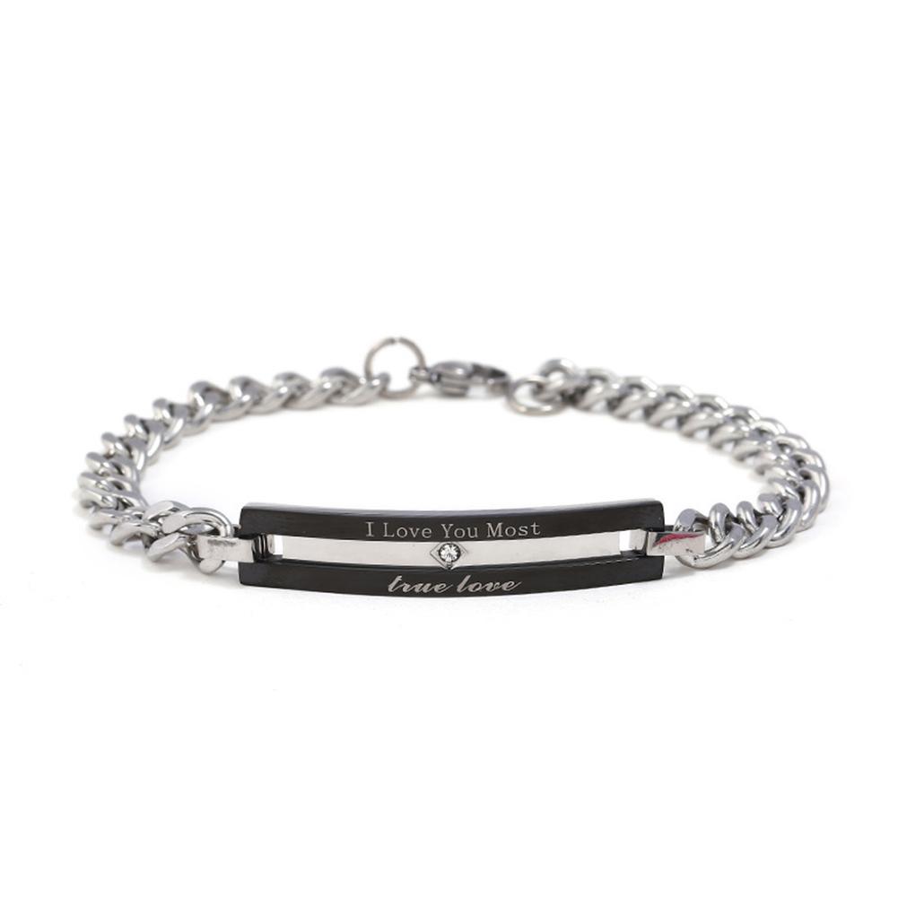 Fashion Metal Chains Men / Women Stainless Steel Bracelet Cool Delicate Hand Chains